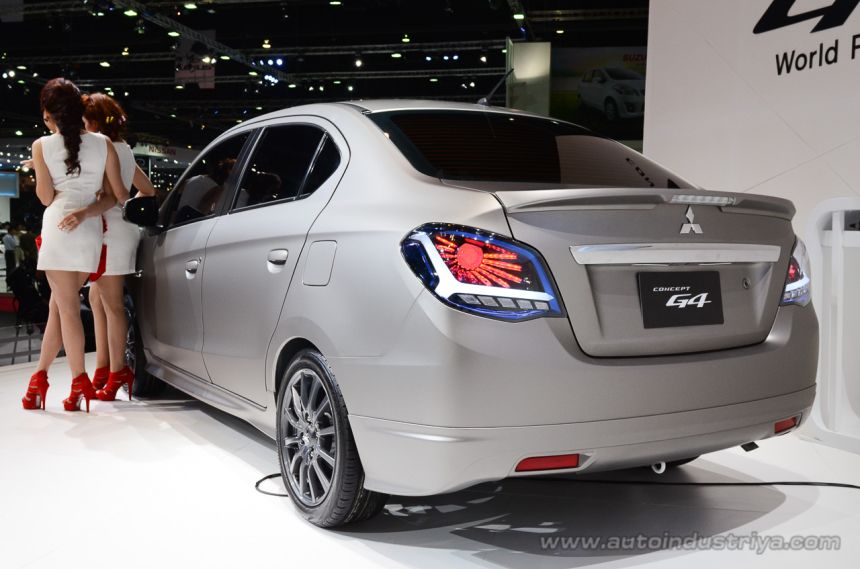 BIMS 2013: Mitsubishi Concept G4 to preview Mirage sedan image