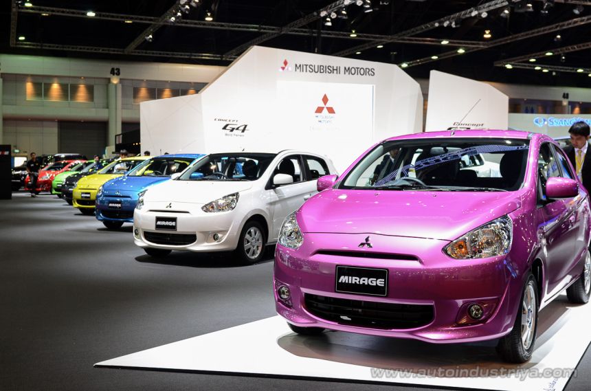 BIMS 2013: Mitsubishi Concept G4 to preview Mirage sedan image