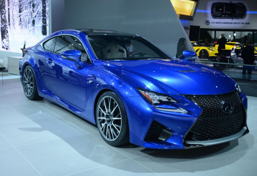 NAIAS 2014: Lexus presents the 2015 RC F image