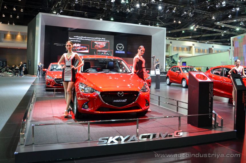 Bangkok 2015: Mazda2 debuts with 1.3-liter SkyActiv-G image