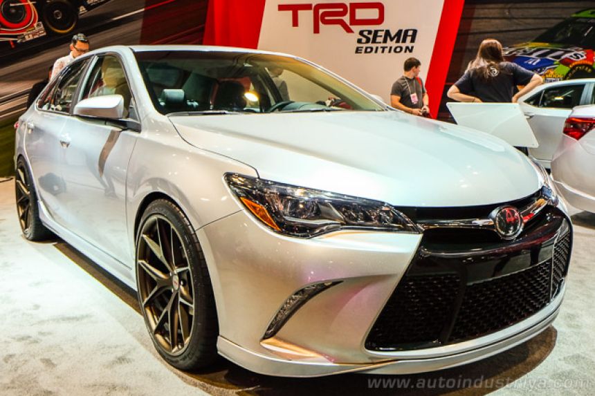 SEMA 2015: Toyota TRD Land Cruiser, Camry, Corolla visit sin city image