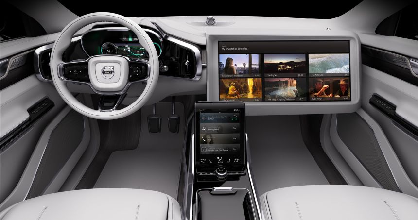 Los Angeles 2015: Volvo reveals cabin of the future image