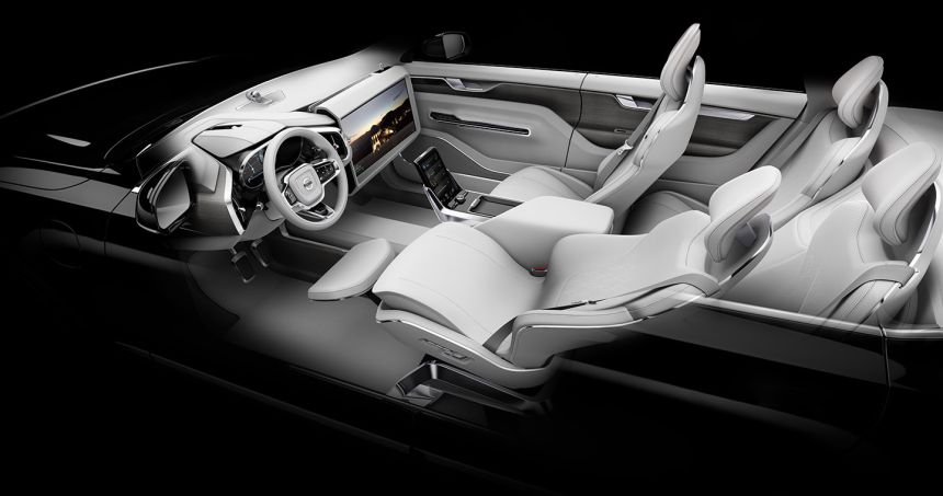 Los Angeles 2015: Volvo reveals cabin of the future image
