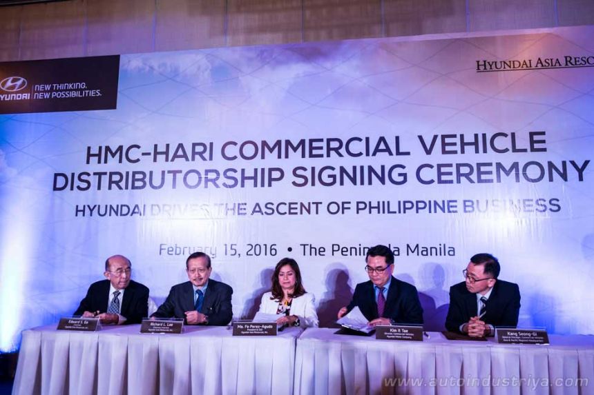 HARI is new distributor of Hyundai Commercial Vehicles in Philippines image