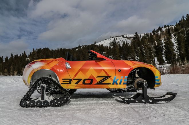 Nissan goes skiing with the 370Zki Roadster image
