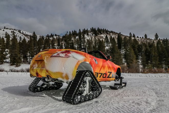 Nissan goes skiing with the 370Zki Roadster image