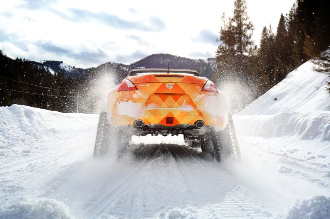 Nissan goes skiing with the 370Zki Roadster image