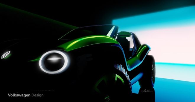 Volkswagen brings back cool with the electric beach buggy concept image