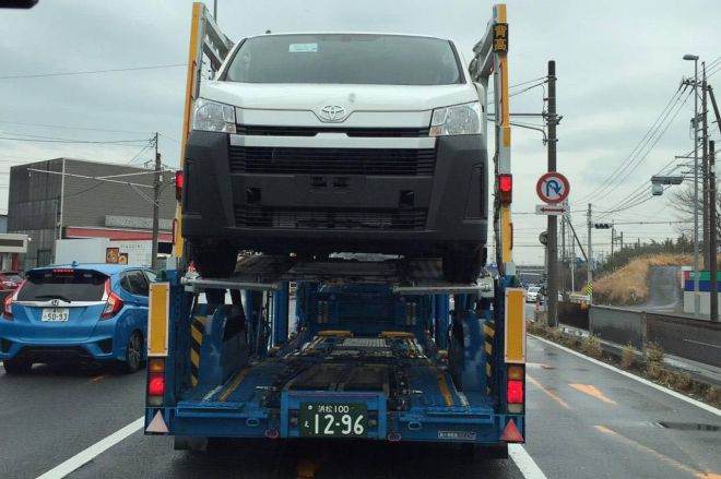 First undisguised photos of 2020 Toyota Hiace image