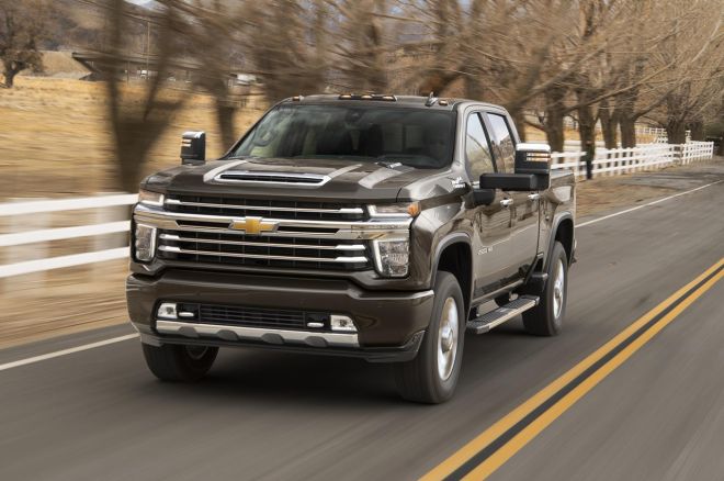 2020 Chevy Silverado HD is one mean, lean, heavy-duty machine image