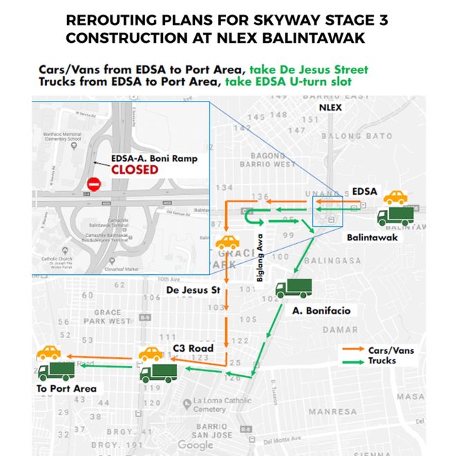 Skyway Stage 3 construction begins at NLEX Balintawak image