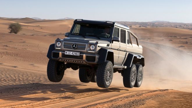 Mercedes snaps family photo of all generations of G-Wagen for 40th birthday image
