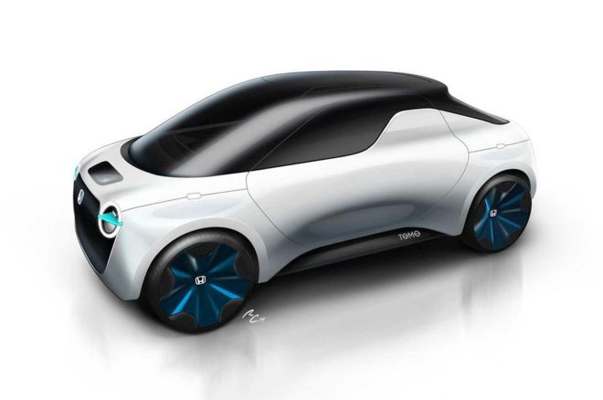 Honda Tomo is a fun-sized electric pick-up image