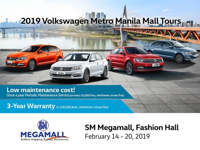 Volkswagen PH holds Metro Manila mall tours this February image