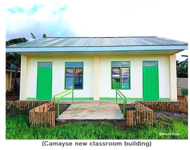 Mitsubishi Motors help built this school in the Philippines image