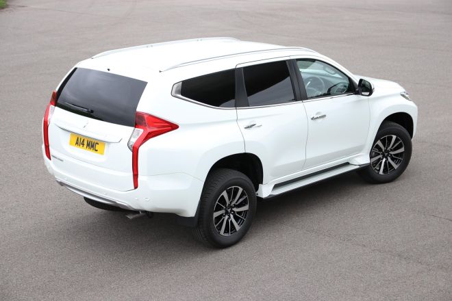 This Mitsubishi Montero Sport has no rear seats for maximum cargo image