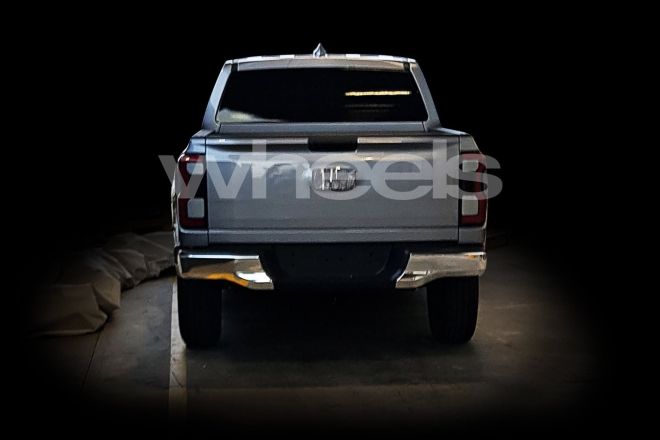 Ford Ranger spied image