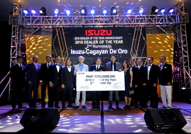 Isuzu Philippines awards their top dealers of 2018 image