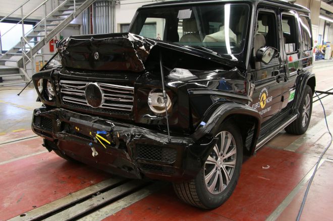 Mercedes G-Class earns perfect 5-star rating in Euro NCAP crash test