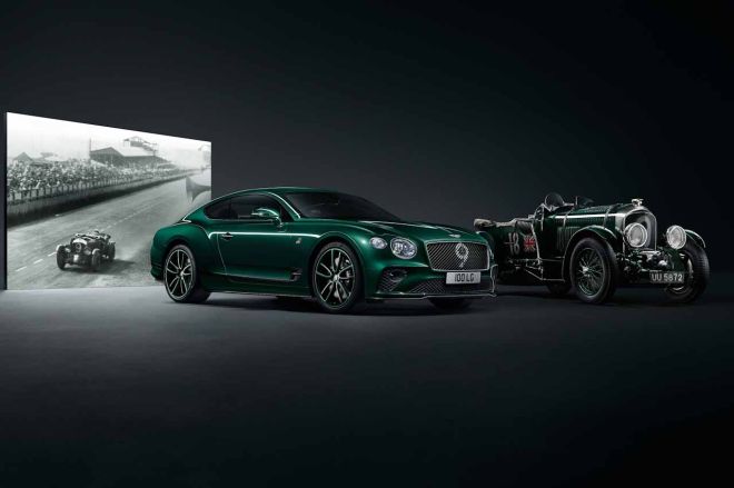 Bentley marks centennial with bespoke Continental GT Number 9 Edition image