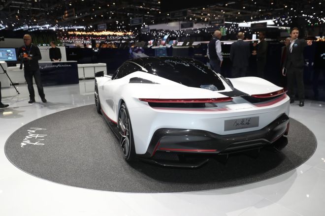 Electric Pininfarina Battista has 1,900 HP, 350km/h top speed  image