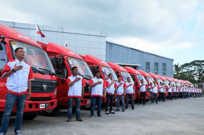 Foton J&T Express PR image
