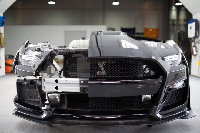 Vitrual design, 3D printing secrets to Shelby GT500