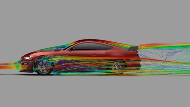 Check out the airflow of the 2020 Shelby GT500 image