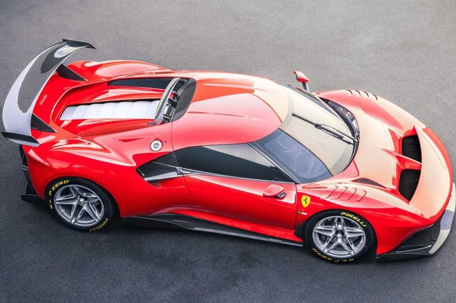 The P80/C is a one-off throwback to Ferrari&rsquo;s glory days image