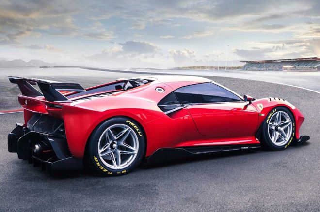 The P80/C is a one-off throwback to Ferrari&rsquo;s glory days image