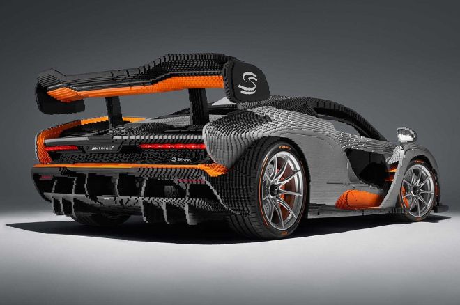 1:1 McLaren Senna Lego image