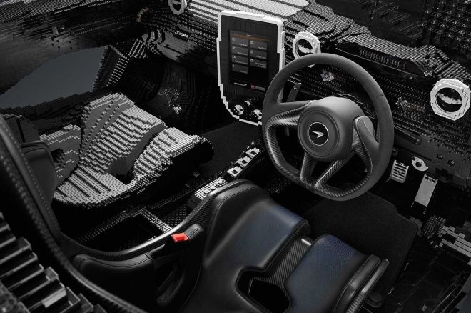1:1 McLaren Senna Lego image