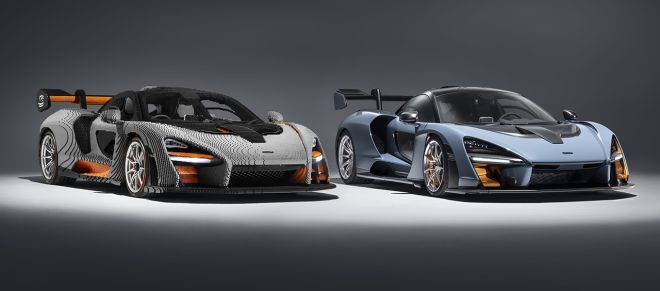 1:1 McLaren Senna Lego image
