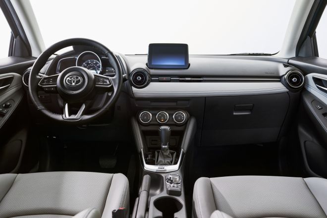 Toyota borrows the Mazda2 and turns it into a Yaris image