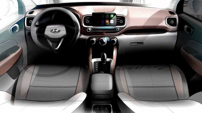 2020 Hyundai Venue sketched out and coming soon image