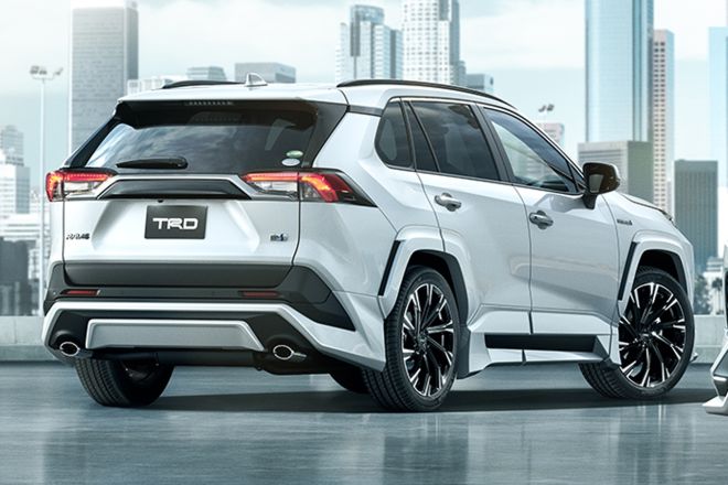 TRD sets up a parts buffet for 2019 Toyota RAV4 image