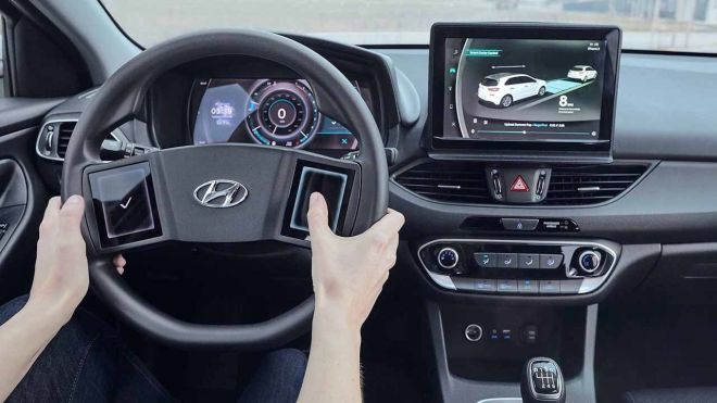 Hyundai wants to reinvent the steering wheel...literally image