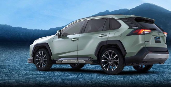This 2019 Toyota RAV4 gets some VIP bling image