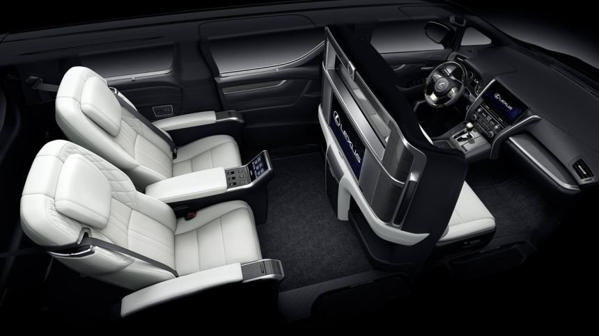 2020 Lexus LM upgrades Toyota Alphard from Business to First class image