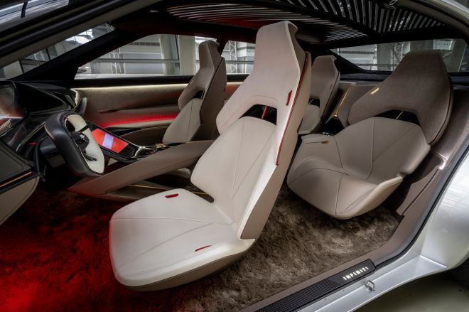 The Infiniti Qs Inspiration hints at upcoming EV sports saloon image