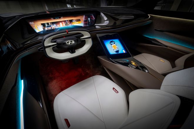 The Infiniti Qs Inspiration hints at upcoming EV sports saloon image