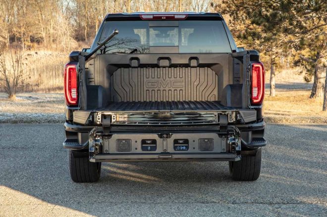 2020 GMC Sierra has carbon fiber where you least expect it image