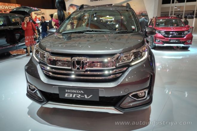 Here are 10 changes on the restyled 2019 Honda BR-V image