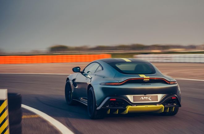 Aston Martin saves the manual transmission with Vantage AMR image