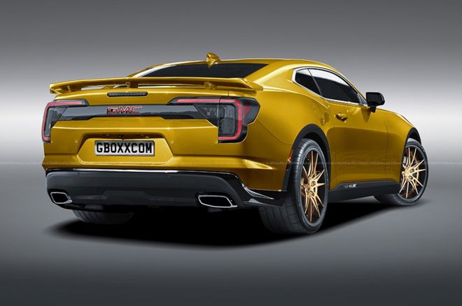 Ever wondered what a Camaro-based GMC would look like? image