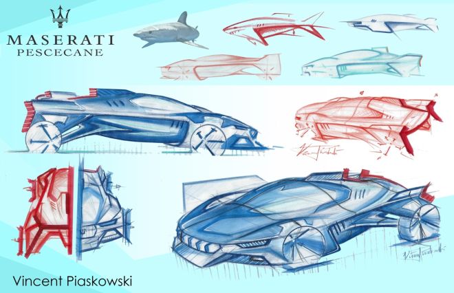 A high schooler designed this concept car for Alfa Romeo image