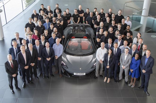 McLaren to blast past 20,000 car production milestone image