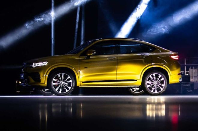 Geely wants to win you over with this coupe SUV image
