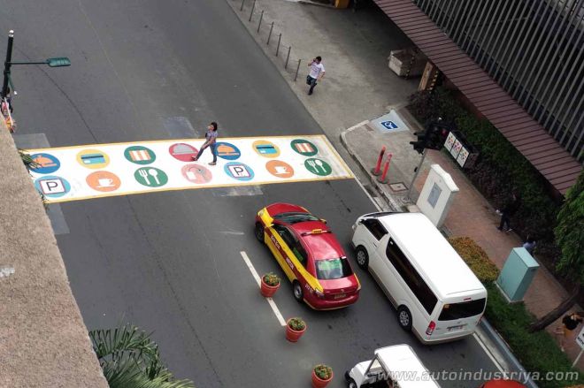 The right of way, simplified image