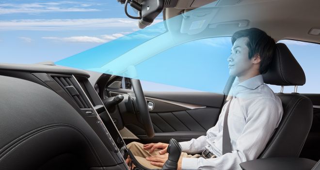 Nissan says you can drive hands-free in the new Skyline image